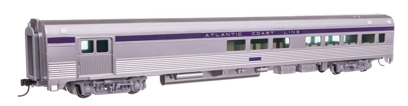 Walthers Mainline HO Atlantic Coast Line 85' Budd Baggage-Lounge