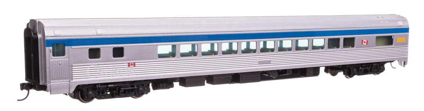 Walthers Mainline HO VIA Rail 85' Budd Small-Window Coach - Ready to Run
