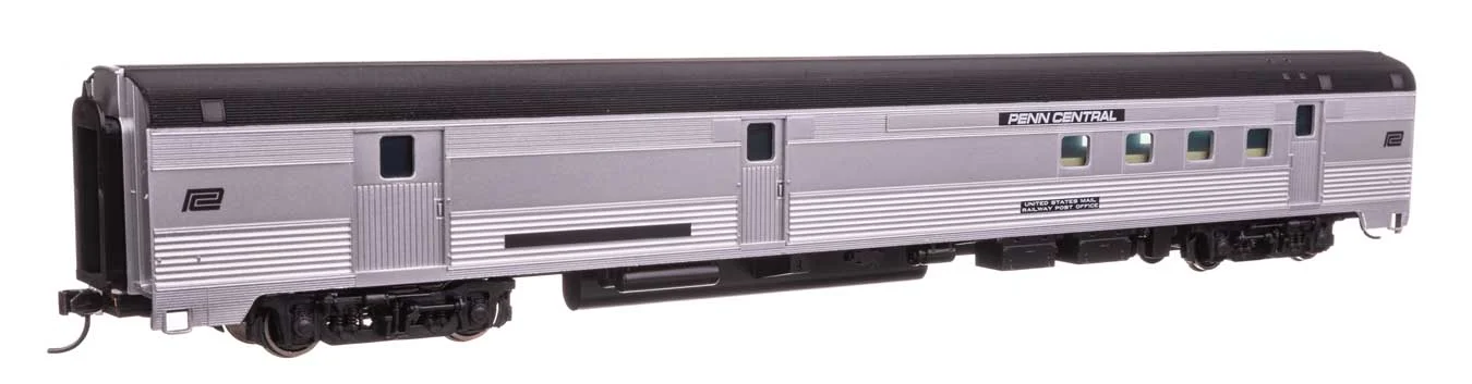 Walthers Mainline HO Penn Central 85' Budd Baggage-Railway Post Office - Ready To Run