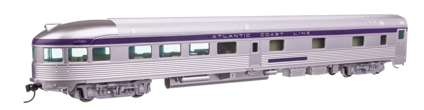 Walthers Mainline HO Atlantic Coast Line 85' Budd Observation - Ready To Run