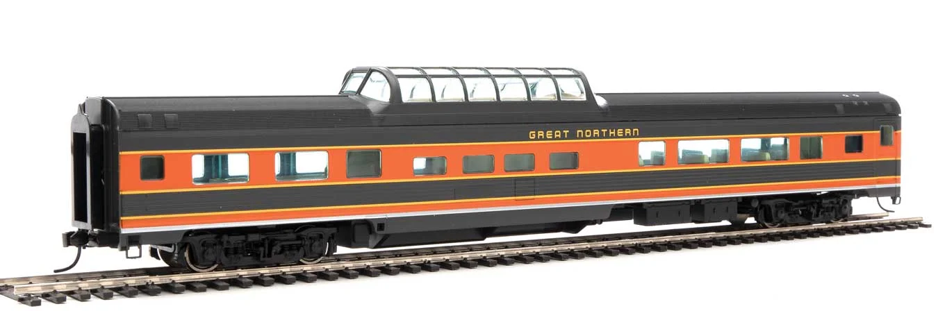 Walthers Mainline HO Great Northern 85' Budd Dome Coach