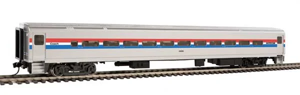 Walthers Mainline Amtrak Phase III (Wide Stripes) 85' Horizon Fleet Coach #54056