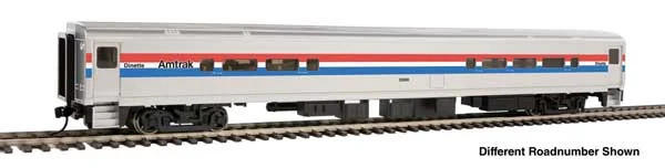 Walthers Mainline Amtrak Phase III (Wide Stripes) 85' Horizon Fleet Food Service Car #53002