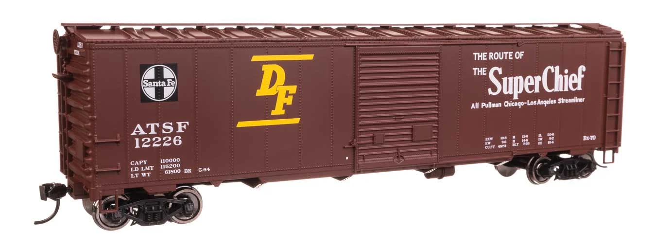 Walthers Mainline HO Santa Fe #12226 50' AAR Single Door Boxcar