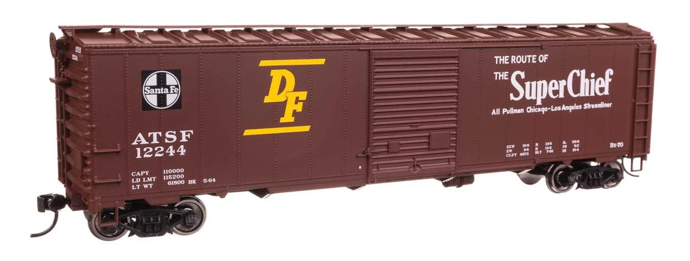 Walthers Mainline HO Santa Fe #12244 50' AAR Single Door Boxcar
