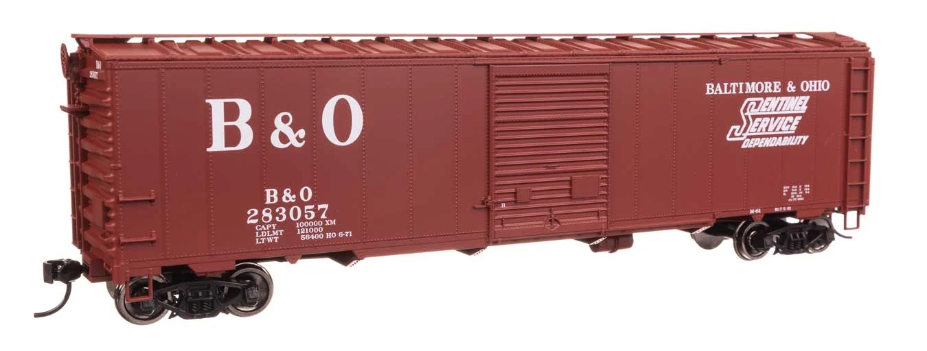 Walthers Mainline HO Baltimore & Ohio #283057 50' AAR Single Door Boxcar