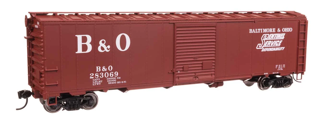 Walthers Mainline HO Baltimore & Ohio #283069 50' AAR Single Door Boxcar