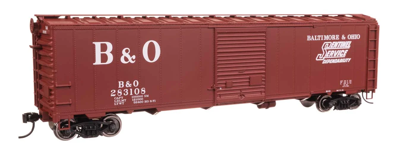 Walthers Mainline HO Baltimore & Ohio #283108 50' AAR Single Door Boxcar