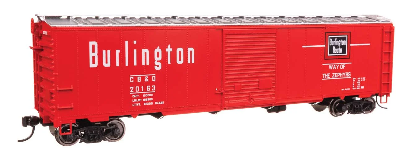Walthers Mainline HO Chicago Burlington & Quincy #20163 50' AAR Single Door Boxcar