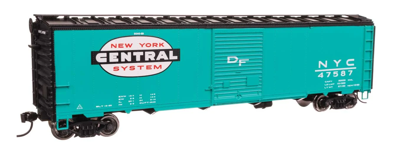 Walthers Mainline HO New York Central #47587 50' AAR Single Door Boxcar