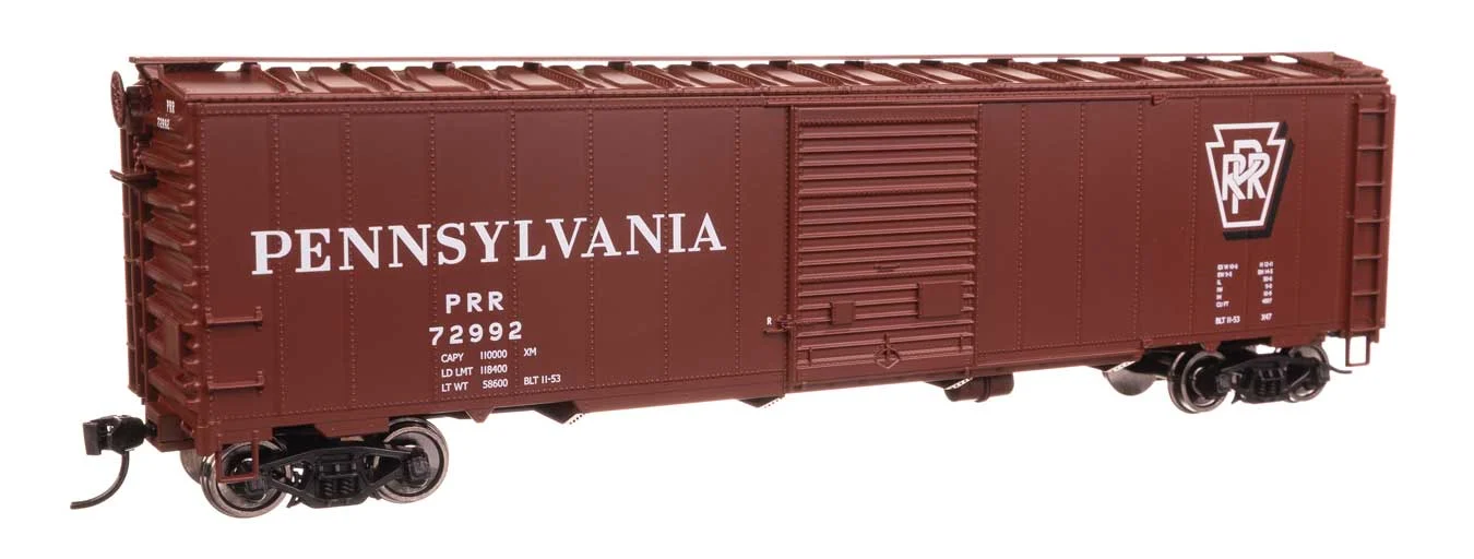 Walthers Mainline HO Pennsylvania Railroad #72992 50' AAR Single Door Boxcar