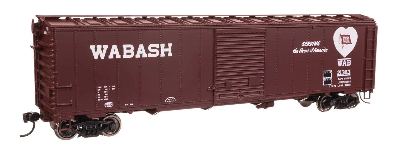 Walthers Mainline HO Wabash #21363 50' AAR Single Door Boxcar