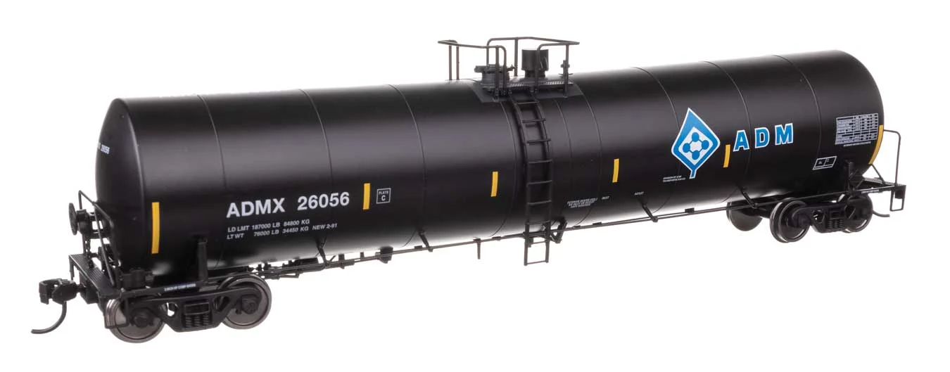 Walthers Mainline HO Scale ADM #26056 Trinity 25,000-Gallon Tank Car
