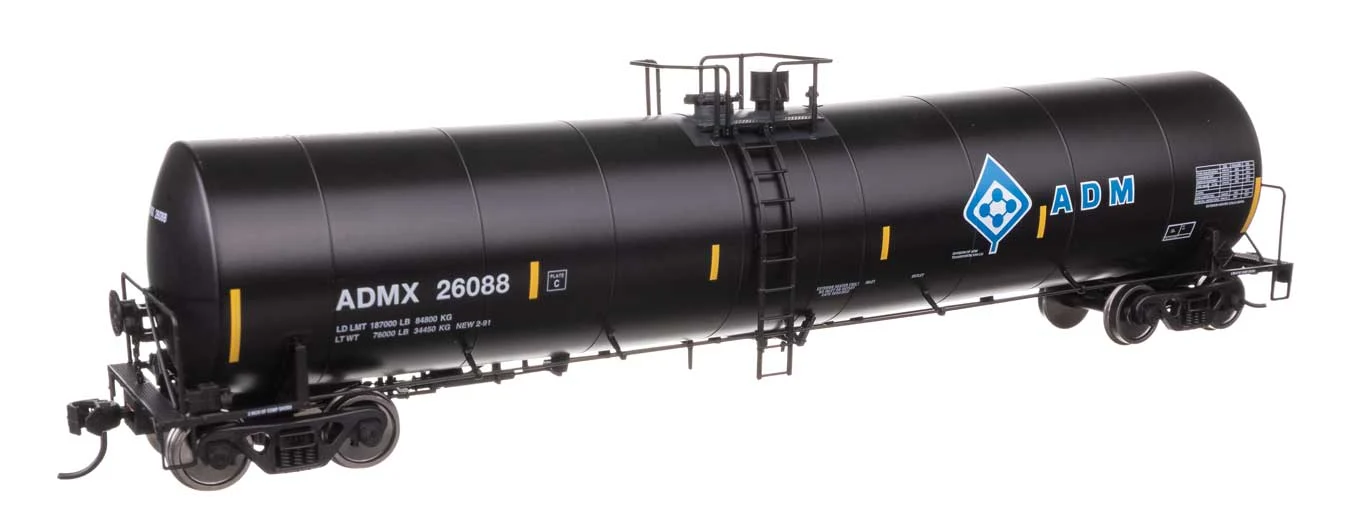 Walthers Mainline HO Scale ADM #26088 Trinity 25,000-Gallon Tank Car