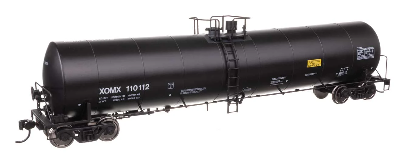 Walthers Mainline HO Scale XOMX #110112 Trinity 25,000-Gallon Tank Car