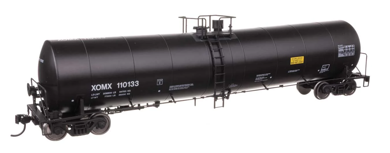 Walthers Mainline HO Scale XOMX #110133 Trinity 25,000-Gallon Tank Car