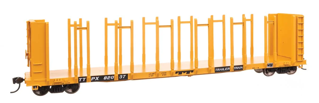 Walthers Mainline HO Scale TTX TTPX #82037 63' Pulpwood Flatcar
