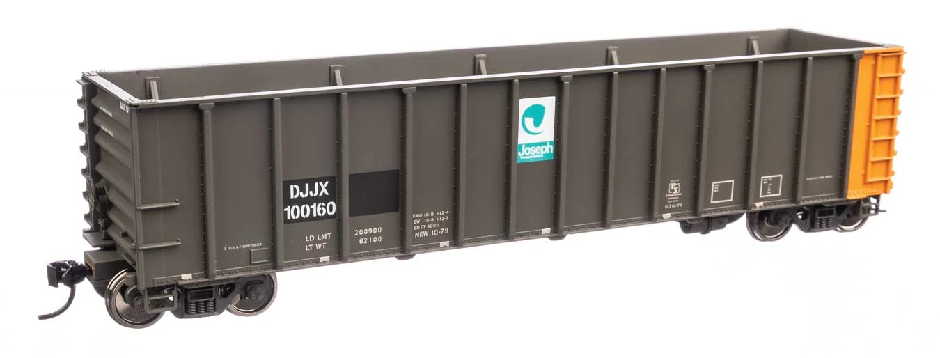 Walthers Mainline HO Joseph Transport DJJX #100160 50' PS 4000 Cu Ft Coal Gondola