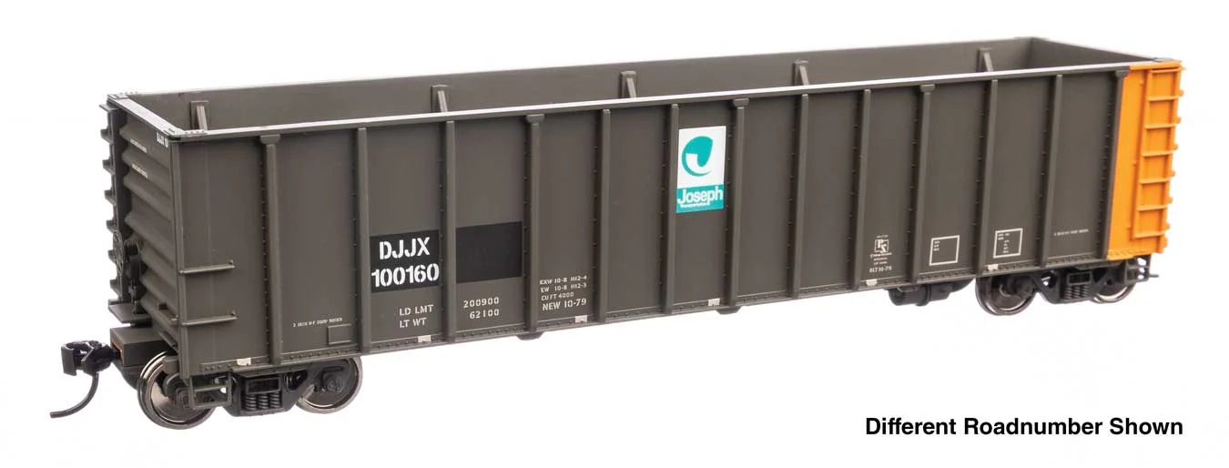 Walthers Mainline HO Joseph Transport DJJX #100192 50' PS 4000 Cu Ft Coal Gondola