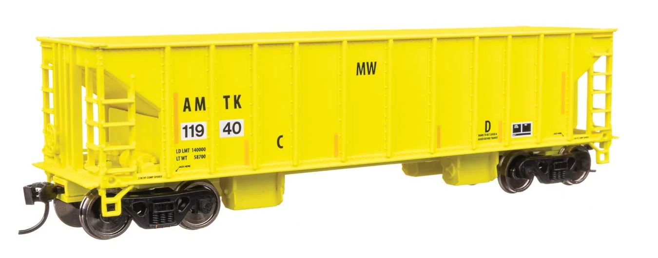 Walthers Mainline HO Amtrak #11940 41' Ballast Hopper