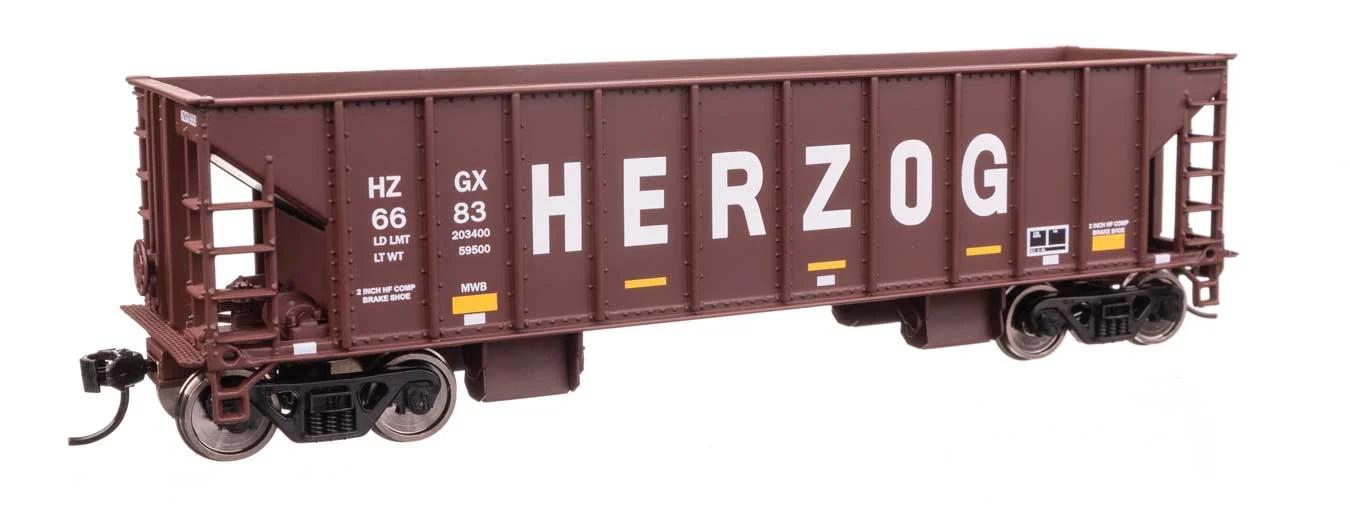 Walthers Mainline HO Herzog #6683 41' Ballast Hopper