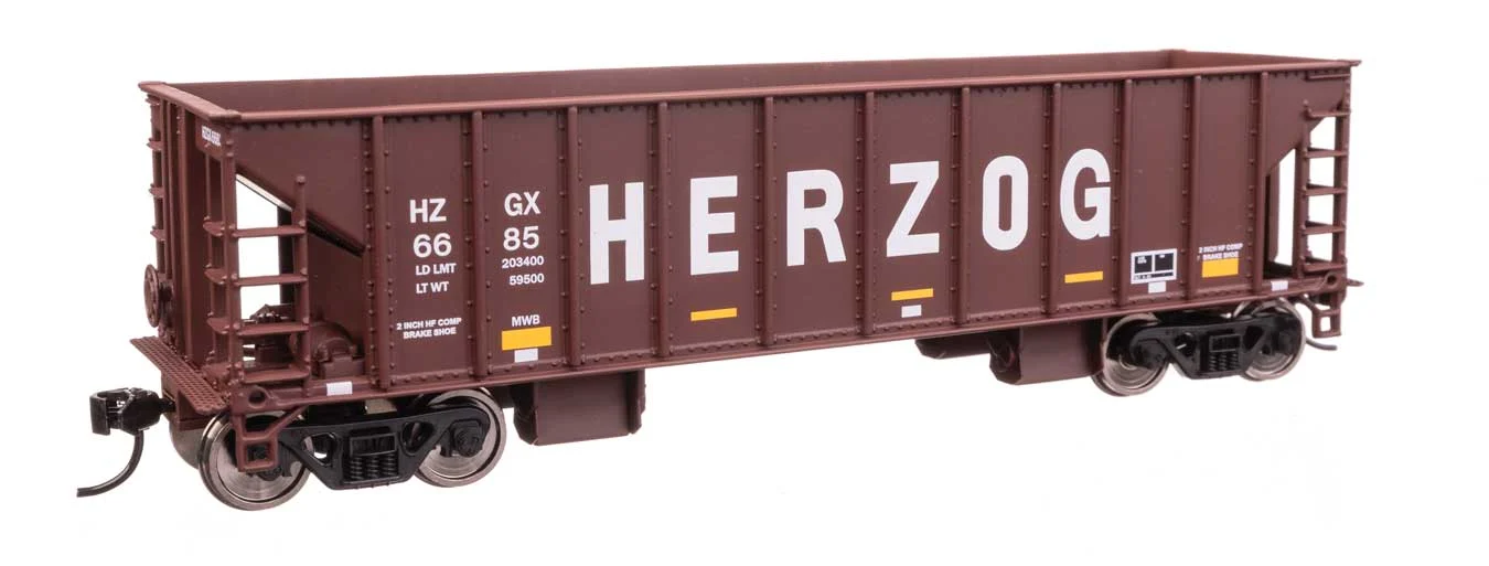Walthers Mainline HO Herzog #6685 41' Ballast Hopper