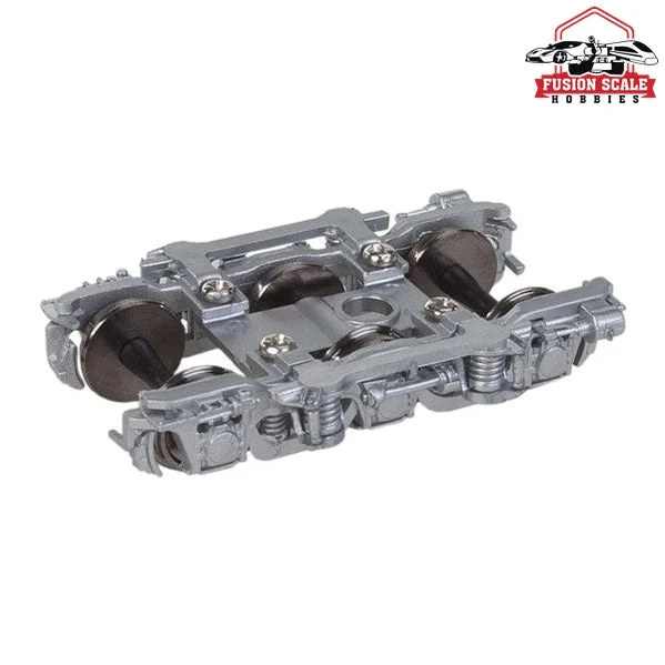 Walthers Proto HO Scale GSC 11' Six-Wheel Metal Trucks - Pullman-Standard Super Dome w/RP-25 Wheels Silver - 1 Pair