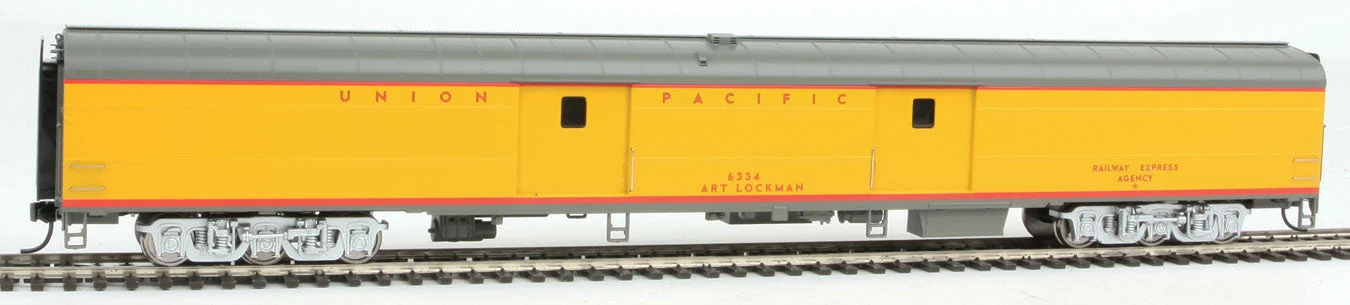 Walthers Proto HO Scale 85' ACF Baggage Car Union Pacific Heritage Fleet #6334 Art Lockman