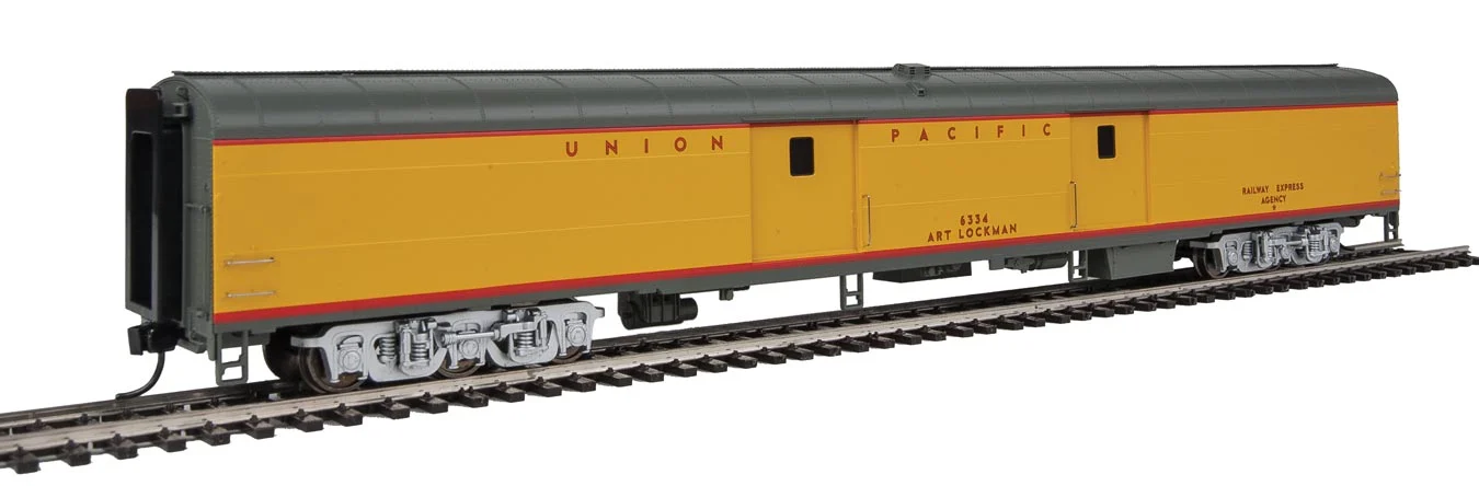 Walthers Proto HO Union Pacific UP Art Lockman 85' ACF Baggage Car