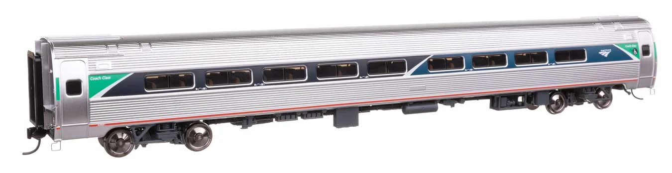 Walthers Proto HO Amtrak Phase VII Amfleet I 84 Seat Coach (Decal) - 920-11215