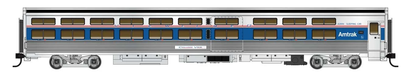 Walthers Proto HO Amtrak IV #62006 85' Budd Viewliner Sleeper