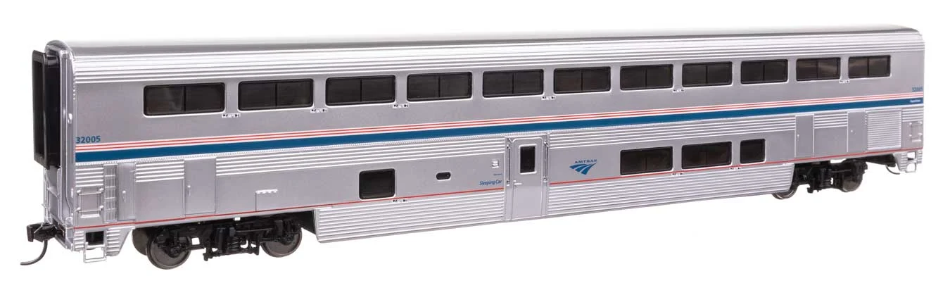 Walthers Proto HO Scale Amtrak Ph. VI #32005 85' Superliner I Sleeper - Lighted - 920-12028