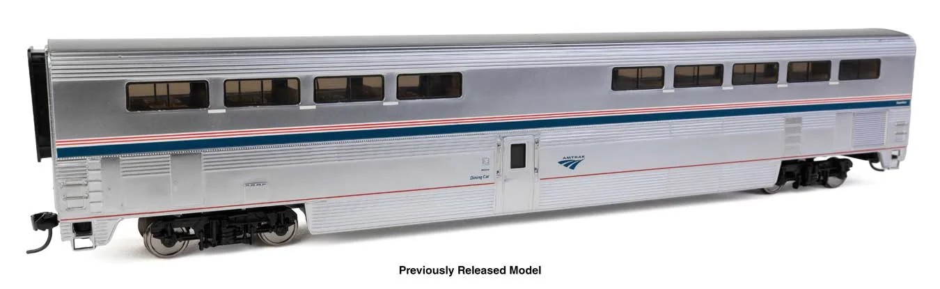 Walthers Proto HO Scale Amtrak Phase VI Superliner I Diner #38000 Lighted 920-12036