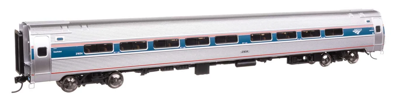 Walthers Proto HO Amtrak #21680 Phase VI Amfleet I 84 Seat Coach - Lighted - 920-12218