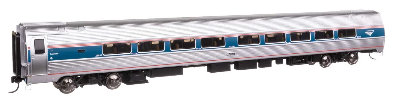 Walthers Proto HO Amtrak #25034 Phase VI Amfleet II 59 Seat Coach - Lighted - 920-12232