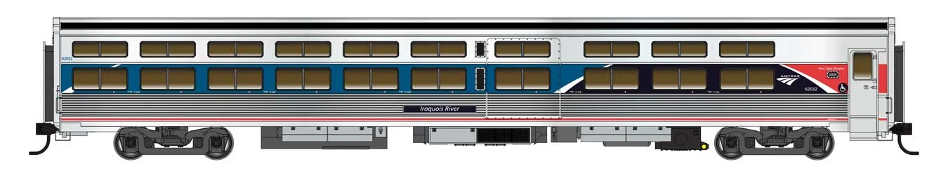 Walthers Proto HO Amtrak Phase VII #62032 Iroquois River 85' Budd Viewliner Sleeper - Lighted
