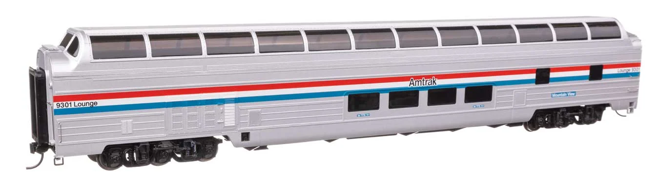 Walthers Proto HO Amtrak Phase III #9301 85' Budd Great Dome - Lighted