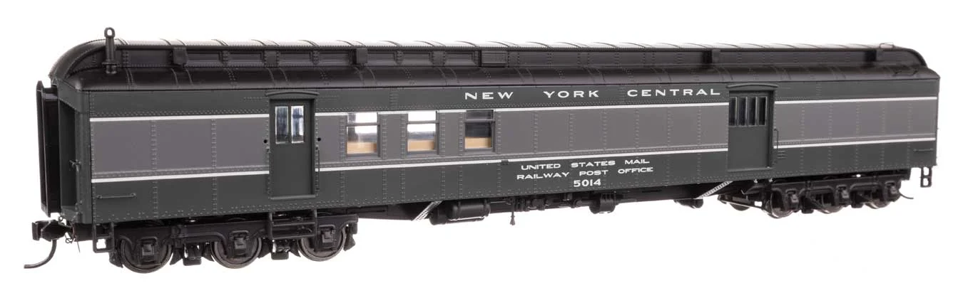 Walthers Proto HO New York Central #5014 70' Heavyweight RPO-Baggage Car w/Clerestory Roof