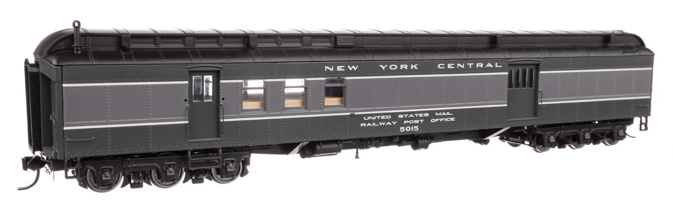Walthers Proto HO New York Central #5015 70' Heavyweight RPO-Baggage Car w/Clerestory Roof