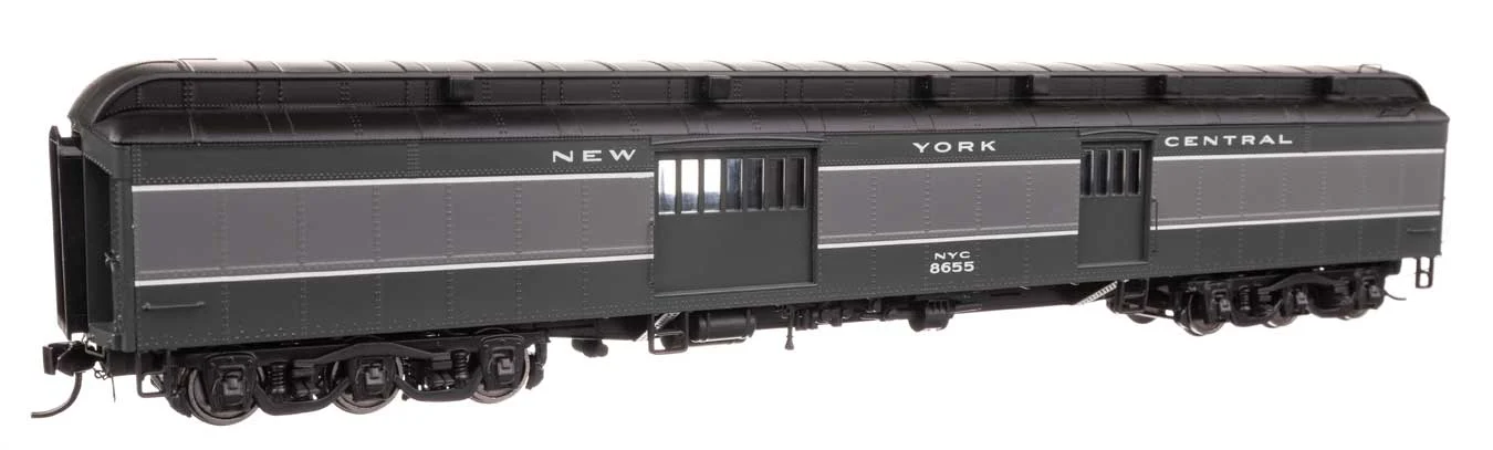 Walthers Proto HO New York Central #8655 70' Heavyweight Baggage Car w/Clerestory Roof