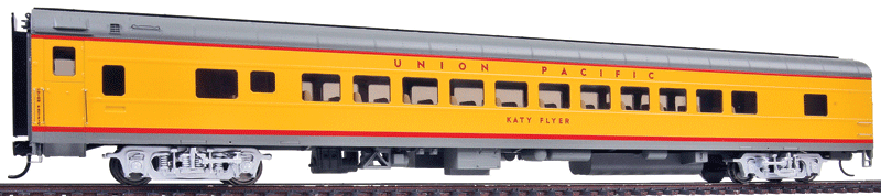 Walthers Proto HO Union Pacific Katy Flyer 85' ACF 44-Seat Coach