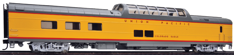 Walthers Proto HO Union Pacific Colorado Eagle 85' ACF Dome Diner - Lighted