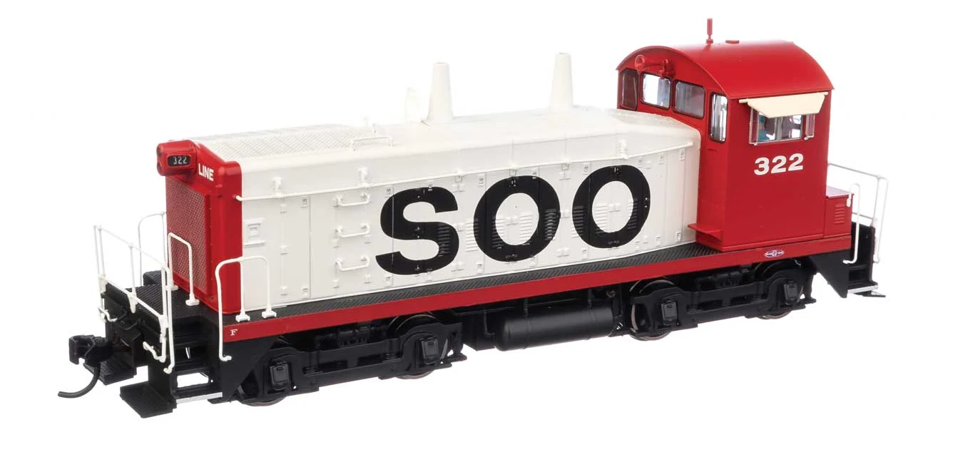 Walthers Proto HO Soo Line #322 SW1200 DCC/Sound