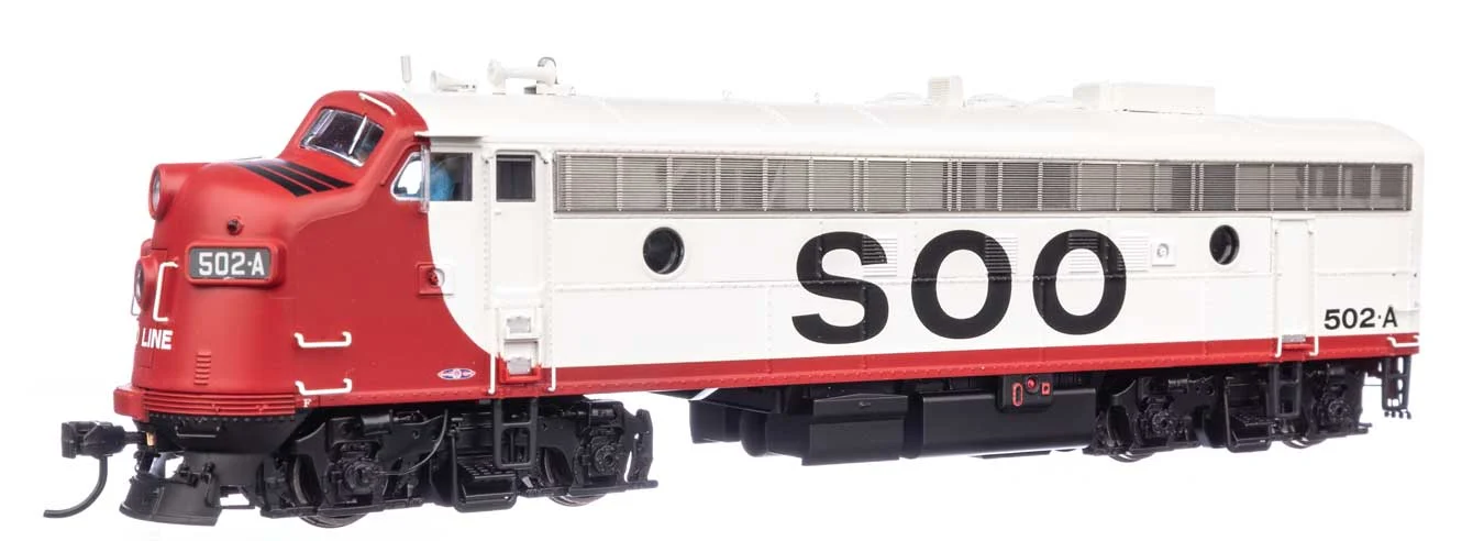 Walthers Proto HO Soo Line #502A FP7 - LokSound 5 Sound & DCC