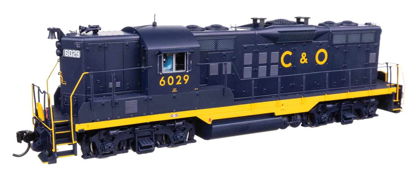 Walthers Proto HO Chesapeake & Ohio C&O #6029 EMD GP9 Phase II - DCC/Sound - 920-42727