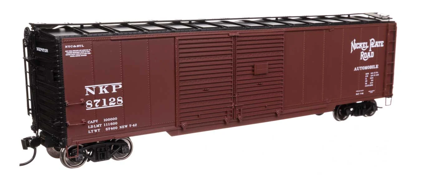 Walthers Proto HO Nickle Plate Road #87128 50' AAR Double-Door Boxcar