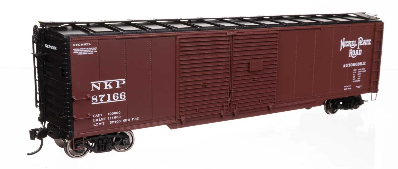 Walthers Proto HO Nickle Plate Road #87166 50' AAR Double-Door Boxcar
