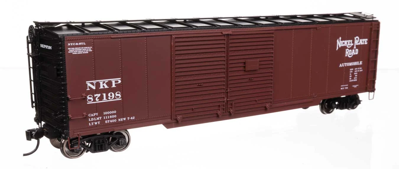 Walthers Proto HO Nickle Plate Road #87198 50' AAR Double-Door Boxcar