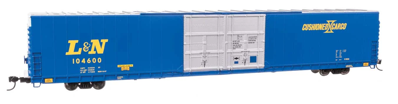 Walthers Proto HO Louisville & Nashville #104600 86' Pullman-Standard Double-Door Hi-Cube Boxcar