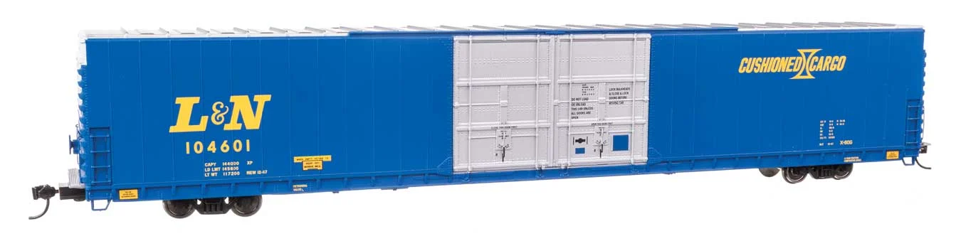 Walthers Proto HO Louisville & Nashville #104601 86' Pullman-Standard Double-Door Hi-Cube Boxcar